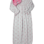 Amelia's Classics Bishop L/S Gown - Pink Baby Sleepwear Magnolia Baby