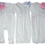 Amelia's Classics Bishop L/S Gown - Pink Baby Sleepwear Magnolia Baby