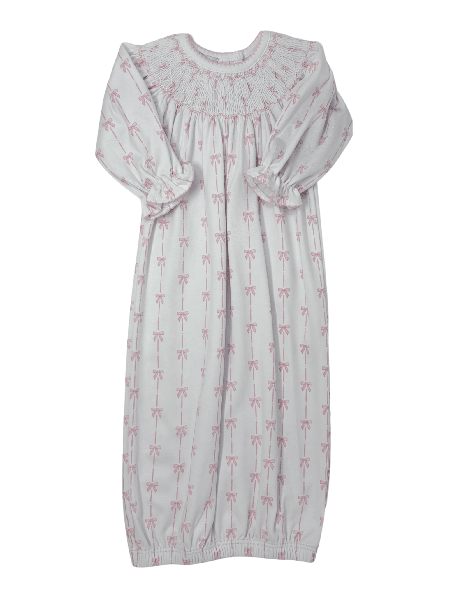 Amelia's Classics Bishop L/S Gown - Pink Baby Sleepwear Magnolia Baby