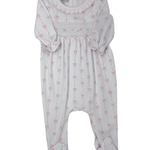 Amelia's Classics Smocked Footie Baby Sleepwear Magnolia Baby