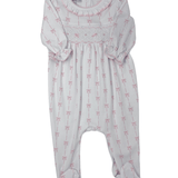 Amelia's Classics Smocked Footie Baby Sleepwear Magnolia Baby