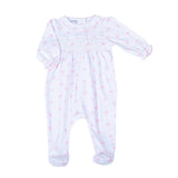 Amelia's Classics Smocked Footie Baby Sleepwear Magnolia Baby