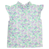 Angel Sleeve Tinsley Top - Tillies Tulips Girls Tops + Tees Bisby