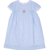 Anika Dress - Lt. Blue Cross Girls Occasion Dresses The Oaks Apparel Company