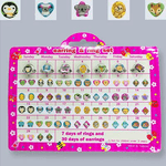 Animal Earring Stick On & Ring Set Kids Jewelry Jeanine's Enterprises