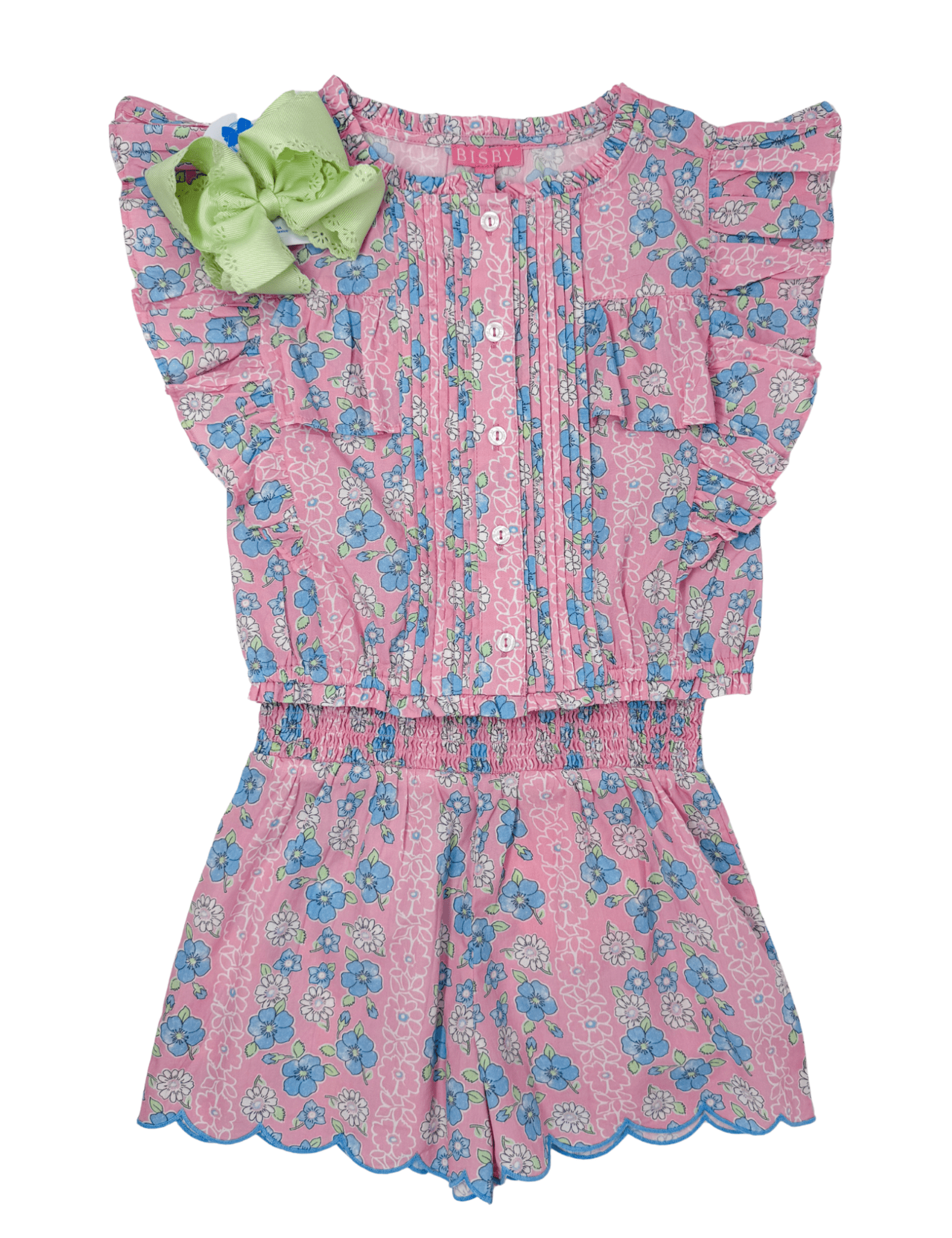 Annie Top - Spring Marguerite Floral Girls Tops + Tees Bisby