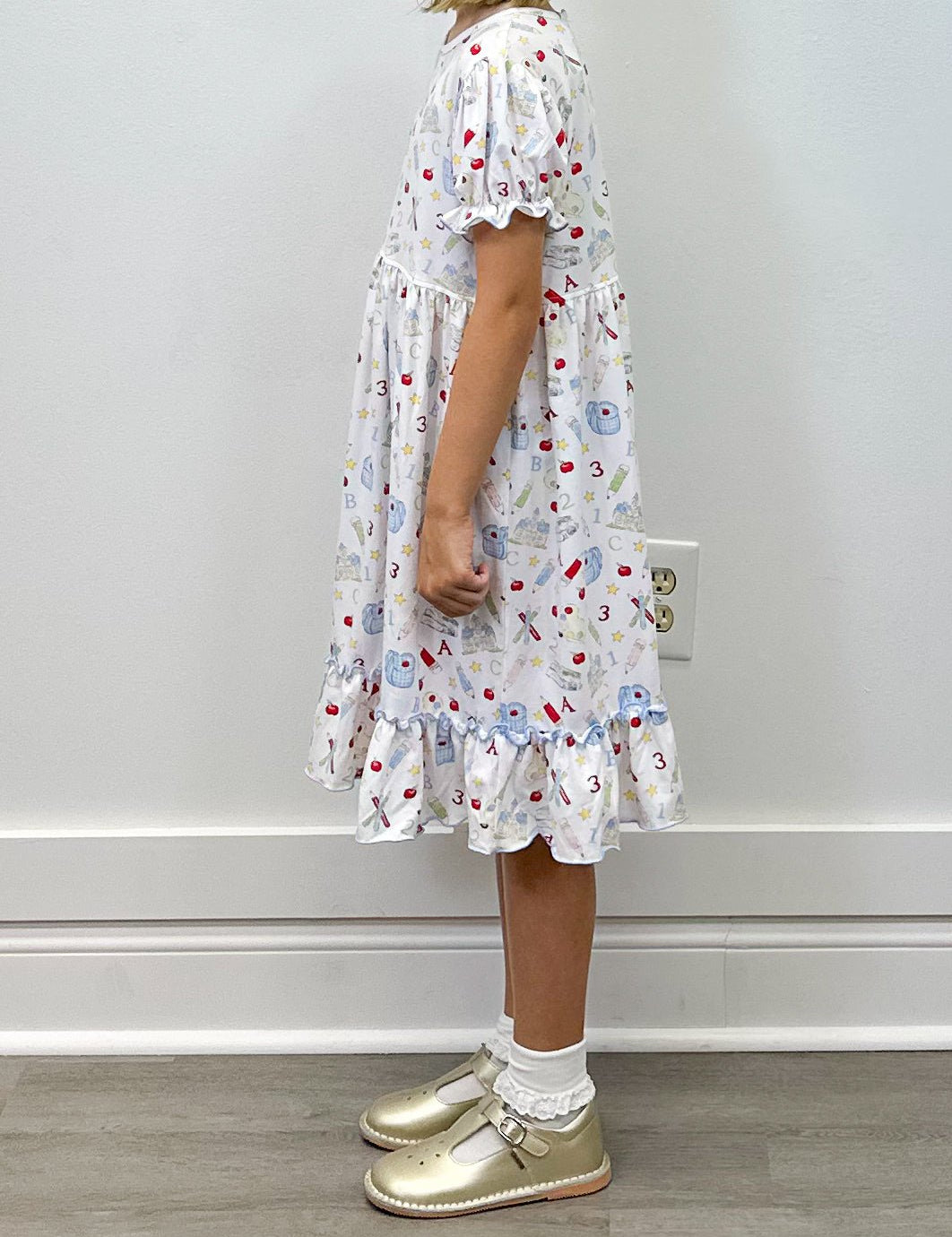 Apple A Day S/S Dress Girls Occasion Dresses Banana Split