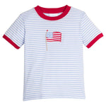Applique T-Shirt - Flag Boys Shirts + Polos Little English