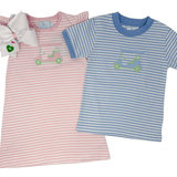 Applique T-Shirt - Golf Cart Boys Tees Little English