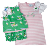 Applique Tilly Dress - Golf Cart Girls Play Dresses Little English