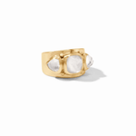 Aquitaine Ring - Iridescent Clear Crystal - Size 7 Rings Julie Vos