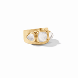 Aquitaine Ring - Iridescent Clear Crystal - Size 7 Rings Julie Vos