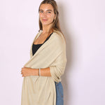 Ari Metallic Bamboo Shawl - Metallic Gold Outerwear Top It Off