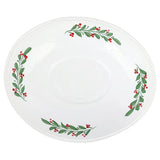 Aria Holiday Shallow Oval Bowl - Sugar Babies Children's Boutique/Meg's Shoppe