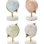 Around the World Mini Globe w/ Marble Base - Assorted Home Decor Two's Company