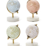 Around the World Mini Globe w/ Marble Base - Assorted Home Decor Two's Company