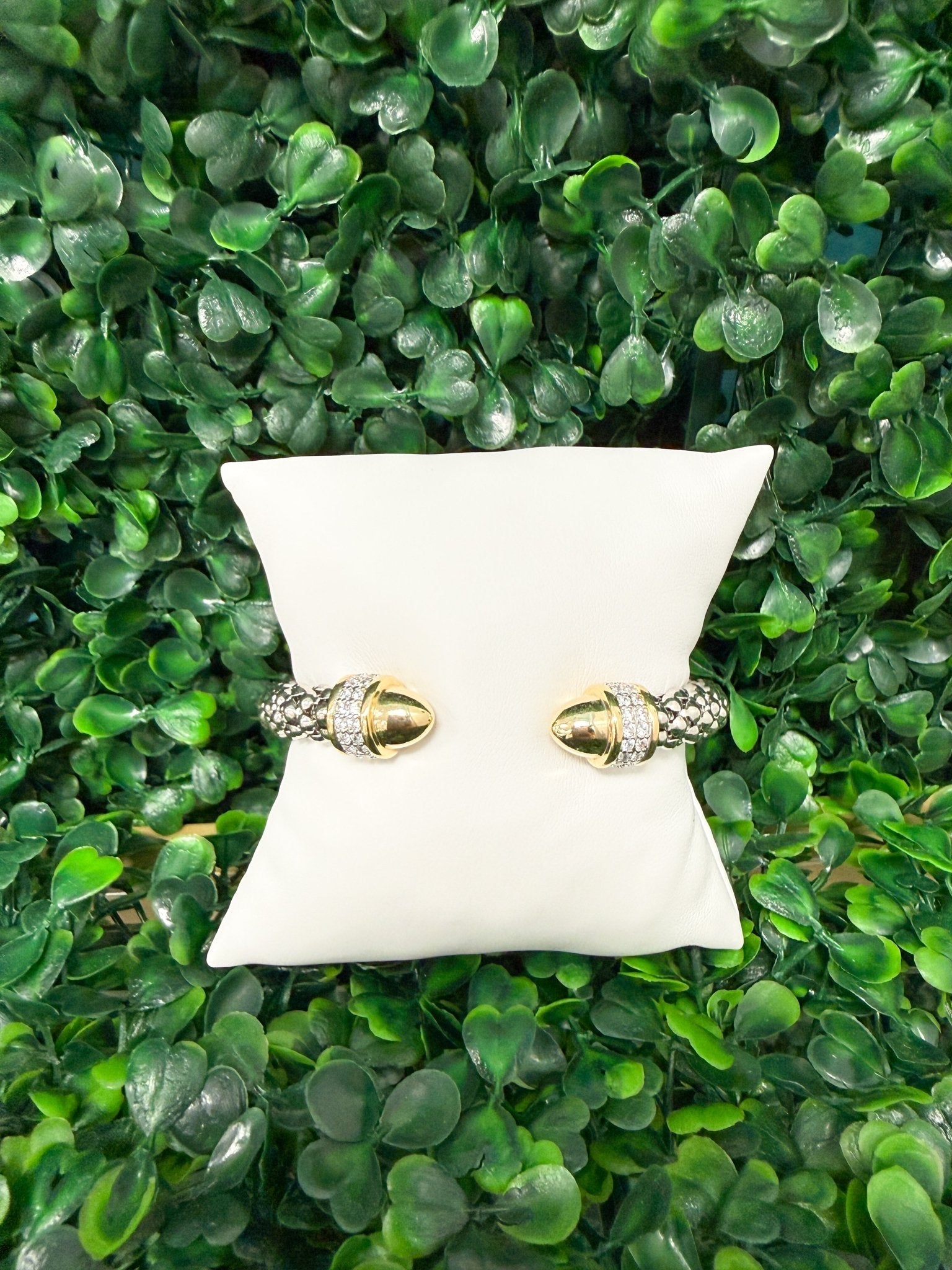 Aspen CZ Cable Cuff - Sugar Babies Children's Boutique/Meg's Shoppe