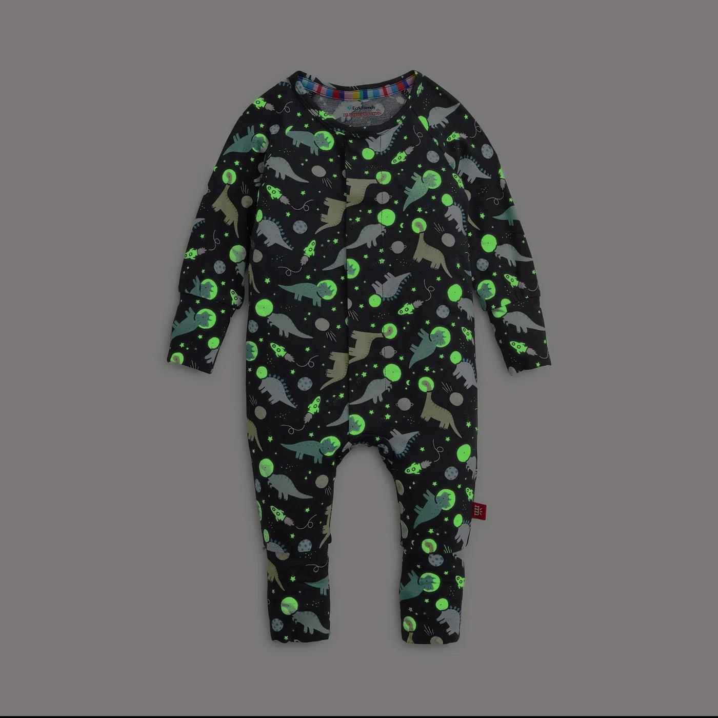 Astroceratops Modal Converter Coverall Baby Sleepwear Magnetic Me