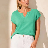 Audrey Girlfriend Roll Up/Down Short - White Shorts Tribal