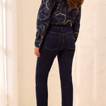 Audrey Hugging Straight Crop Denim - Darknight - Sugar Babies Children's Boutique/Meg's Shoppe