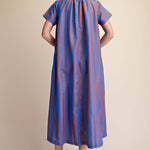 Autumn Avenue Striped Midi Dress Long Dresses Glam