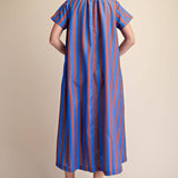 Autumn Avenue Striped Midi Dress Long Dresses Glam