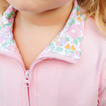 Autumn Blooms 1/4 Zip Pullover Set Girls Sets Trotter Street Kids