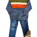 Autumn Color Block Athletic Pullover Boys Sweaters + Sweatshirts Hatley
