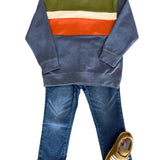 Autumn Color Block Athletic Pullover Boys Sweaters + Sweatshirts Hatley