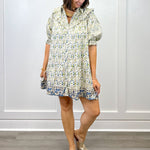 Autumn Dress - Vintage Thistle Short Dresses Clara the Label