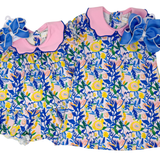 Ava Bloomer Set - Violet & Meadow Girls Sets The Oaks Apparel Company