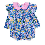 Ava Bloomer Set - Violet & Meadow Girls Sets The Oaks Apparel Company