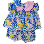 Ava Bloomer Set - Violet & Meadow Girls Sets The Oaks Apparel Company