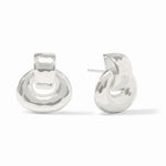 Avalon Demi Doorknocker Earring - Silver Earrings Julie Vos