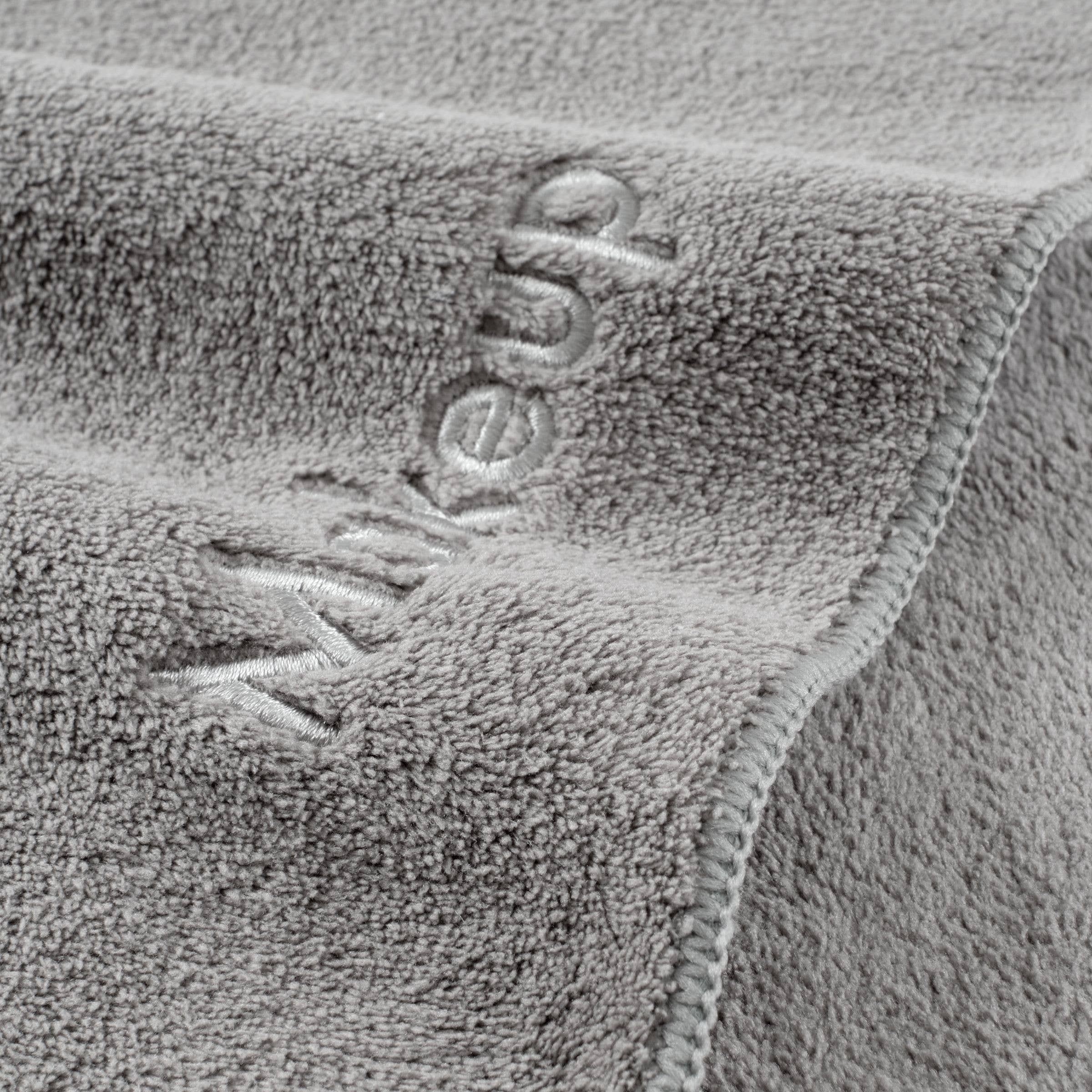 Fleece Makeup Removal Towel - Gray Self-Care Arkwright Home