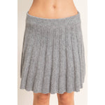 Silver Belle Sweater Skirt Set Tops HYFVE