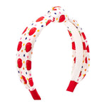 Back to School Knotted Headband - Apple Kids Hair Accessories Wee Ones
