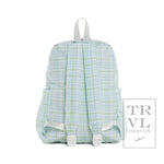 Backpacker - Backpack Classic Plaid Green Kids Backpacks + Bags TRVL Design