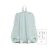 Backpacker - Backpack Classic Plaid Green Kids Backpacks + Bags TRVL Design