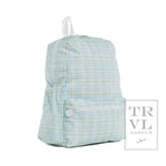 Backpacker - Backpack Classic Plaid Green Kids Backpacks + Bags TRVL Design