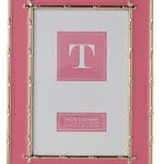 Bamboo Edge 4x6 Metal Frame - Assorted Home Decor Two's Company Pink
