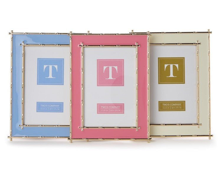 Bamboo Edge 4x6 Metal Frame - Assorted Home Decor Two's Company
