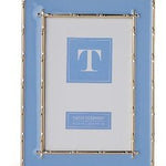 Bamboo Edge 4x6 Metal Frame - Assorted Home Decor Two's Company Blue