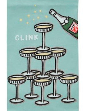 Bar Towels - Assorted Kitchen + Entertaining Mudpie Clink