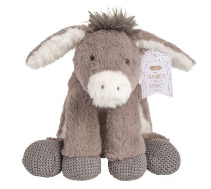 Barnyard Plush Pals - Assorted Plush Mudpie Thaddeus the Donkey