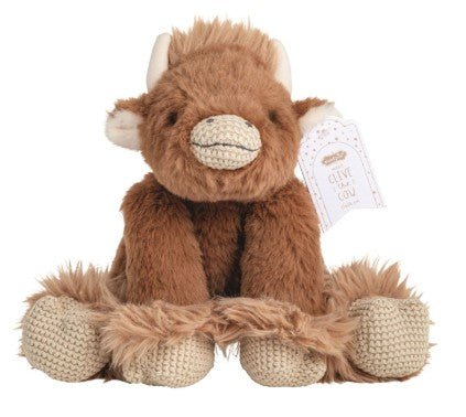 Barnyard Plush Pals - Assorted Plush Mudpie Clive the Cow