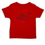 Baseball S/S Shirt - Red/Navy Boys Tees Mustard & Ketchup