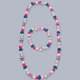 Beaded Necklace & Bracelet Set Kids Jewelry Jeanine's Enterprises
