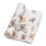 Bear Hugs Baby Swaddle Blanket Baby Accessories LollyBanks