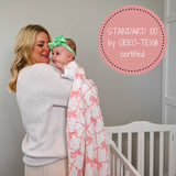 Beautiful Bows Baby Swaddle Blanket Baby Accessories LollyBanks